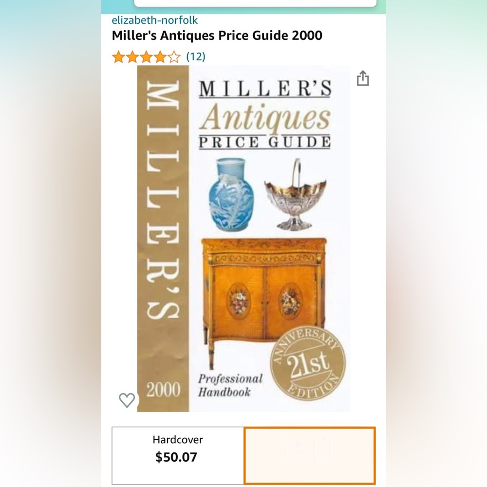 Miller's International Antiques Price Guide 2000 Hardcover Book